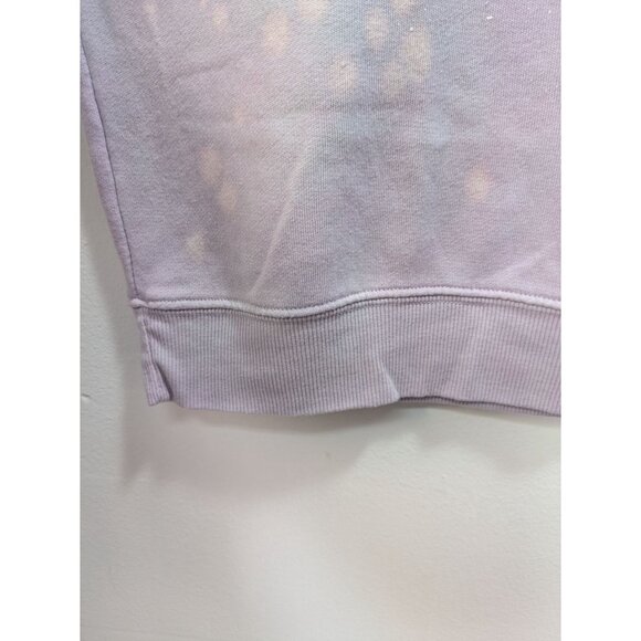Wildfox Space Queen Purple Splatter Print Sweatshirt Cotton Blend Size XS - Picture 4 of 9
